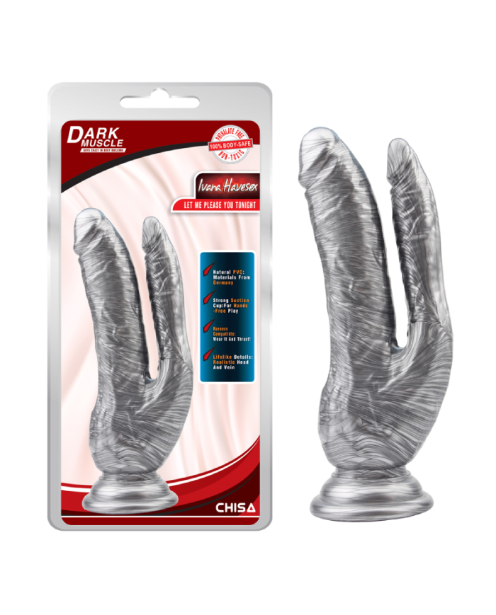 Dildo Doble Ivana Havesex Silver