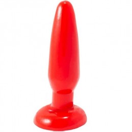 BAILE - PLUG ANAL PEQUEÑO ROJO 15 CM