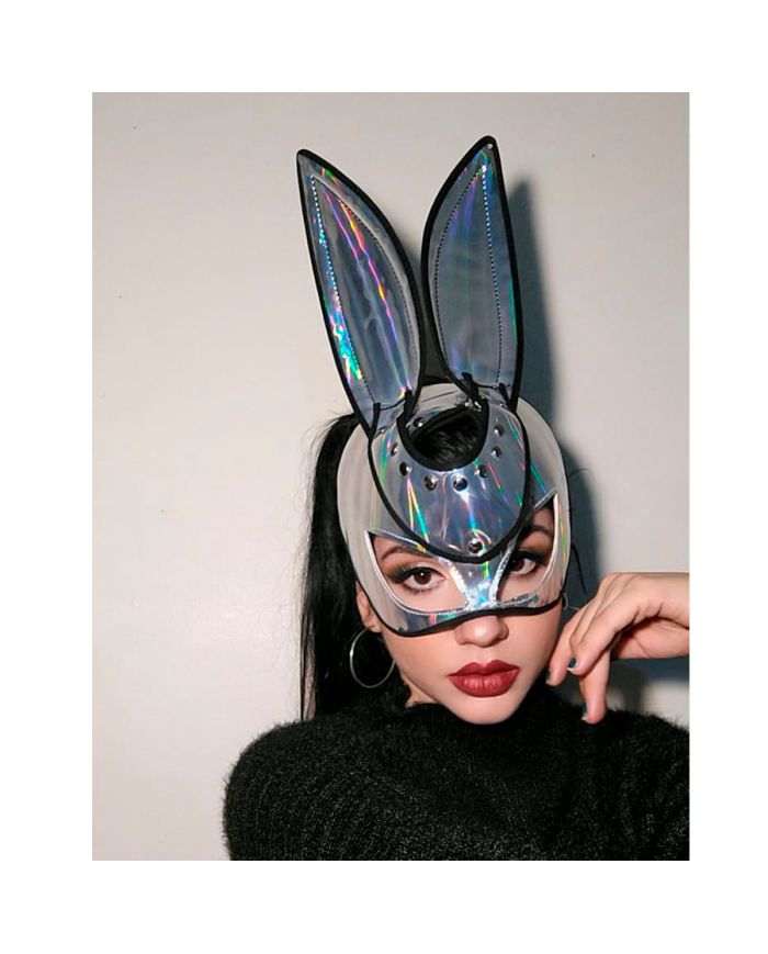Máscara Bad Bunny Silver