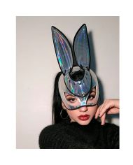 Máscara Bad Bunny Silver
