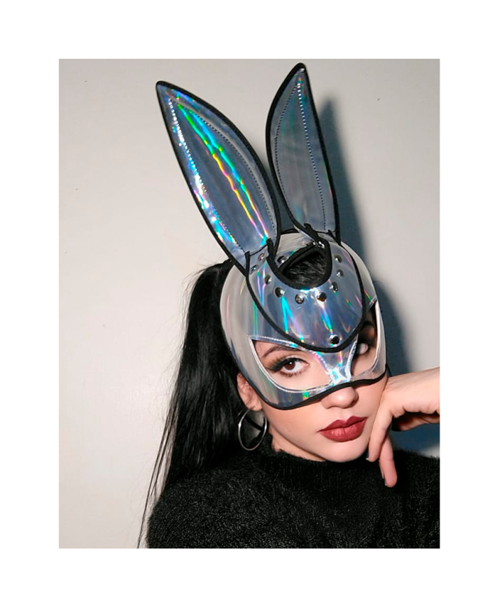 Máscara Bad Bunny Silver