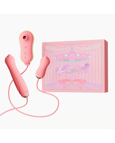 Set Vibrador de Lujo de 3 Piezas Unicorn Pink