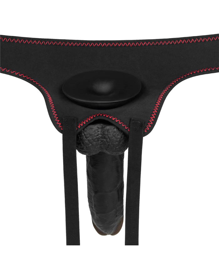 Arnés Imgen Easy Strapon Set 8.5'' Black