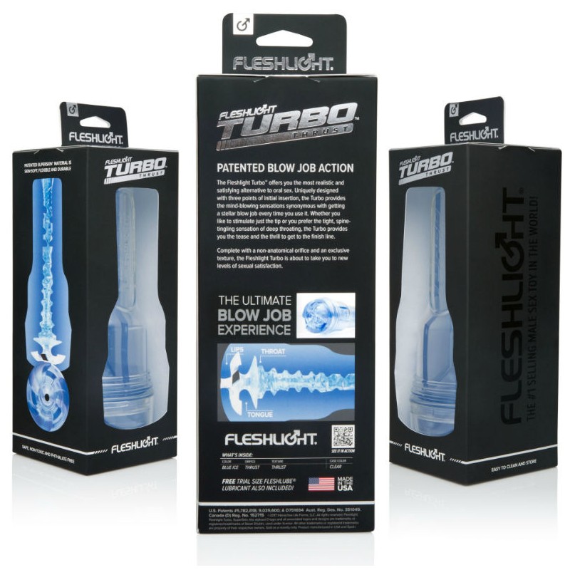 FLESHLIGHT - TURBO THRUST BLUE ICE