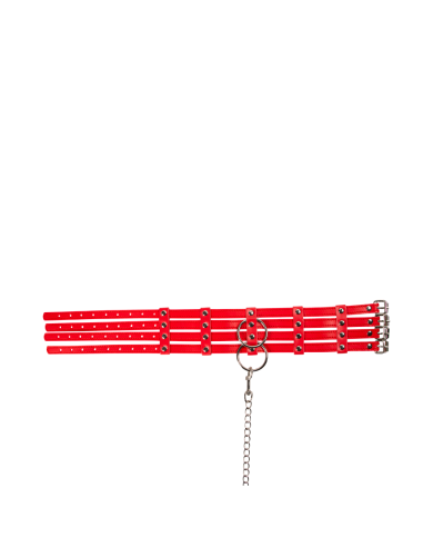 Gargantilla Fetish Roja