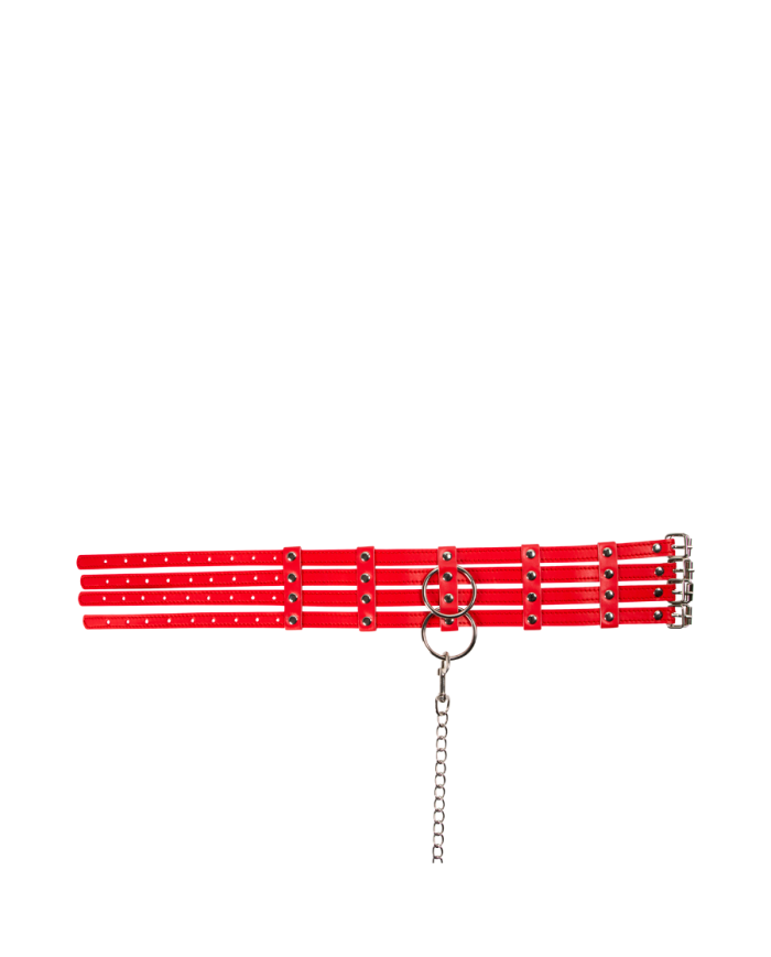 Gargantilla Fetish Roja