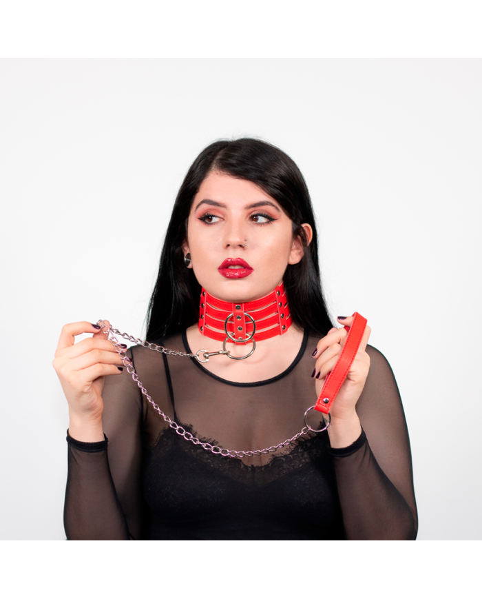 Gargantilla Fetish Roja