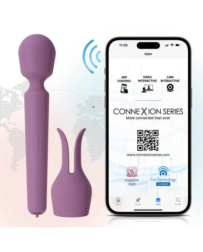 Masajeador Emma NEO 2 Rosa Romántica Controlado por APP Global By Svakom