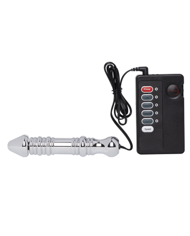 Plug Anal Metal Dildo Estimulación Eléctrica Buzz It!