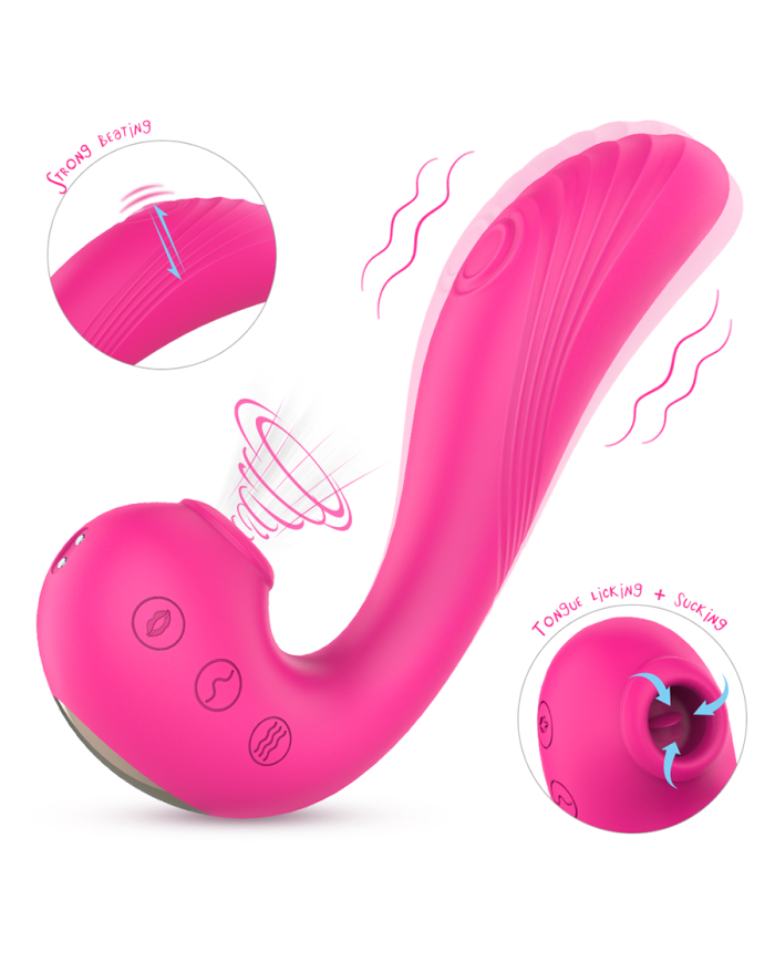 Vibrador Doble Estimulación Angels Wing