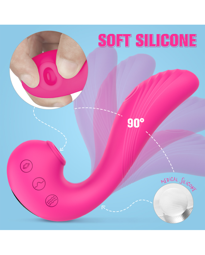 Vibrador Doble Estimulación Angels Wing