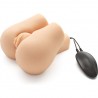 ACT - HOT HONEY RIDER MASTURBADOR CON VIBRADOR BROWN