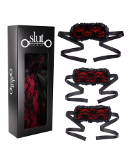 Bondage 3 Piezas Red