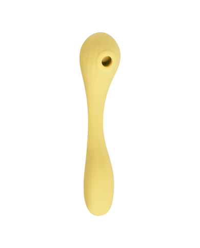 Estimulador Clitorial y Vibrador Punto G con APP Magic Bobi Yellow