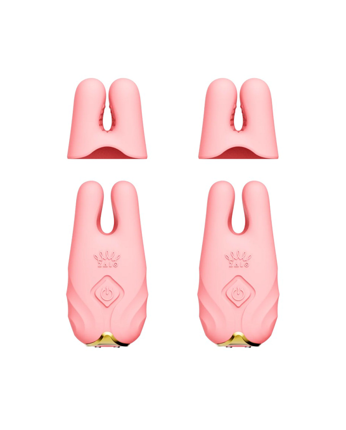 Pinzas Para Pezones y Clitoris de Lujo Nave Coral Pink Controlado por APP Global by ZALO Pinzas Para Pezones y Clitoris de Lujo Nave Coral Pink Controlado por APP Global by ZALO