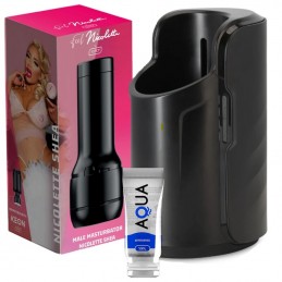 KIIROO - KEON + FEEL NICOLETTE SHEA STROKER + LUBRICANTE AQUA QUALITY 50 ML