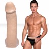 FLESHJACK - RENO GOLD DILDO 19 CM