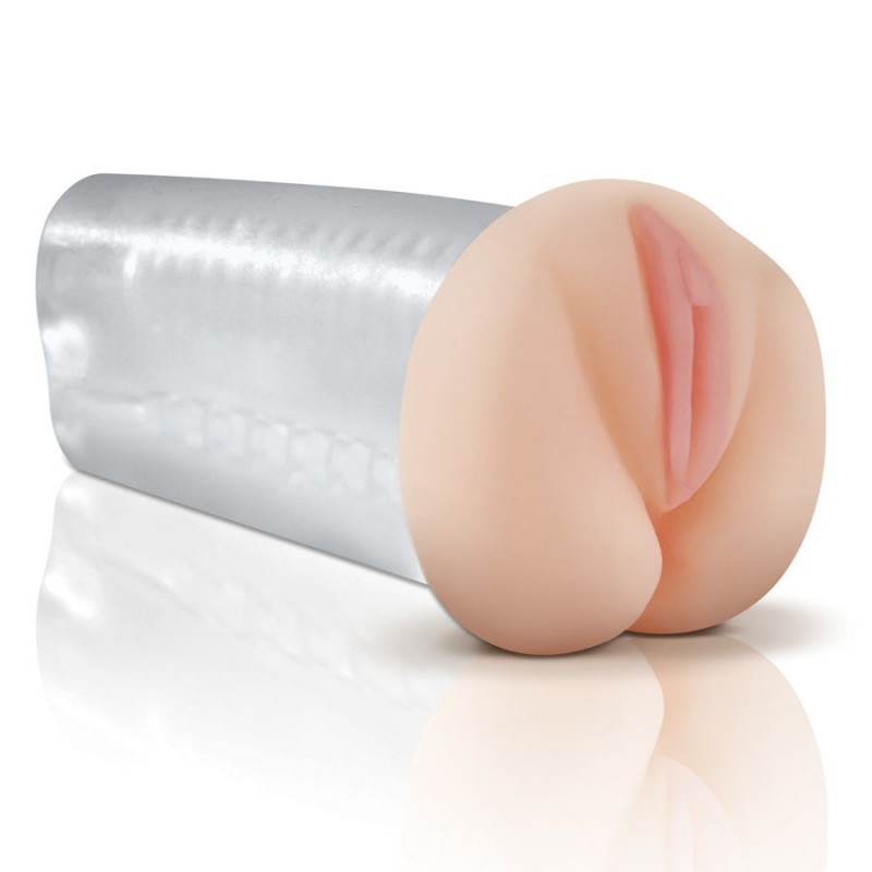 EXTREME TOYZ - MASTURBADOR VAGINA NATURAL - TRANSPARENTE