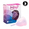 IRISCUP - COPA MESTRUAL ROSA GRANDE + BOLSA ESTERILIZADORA GRATIS