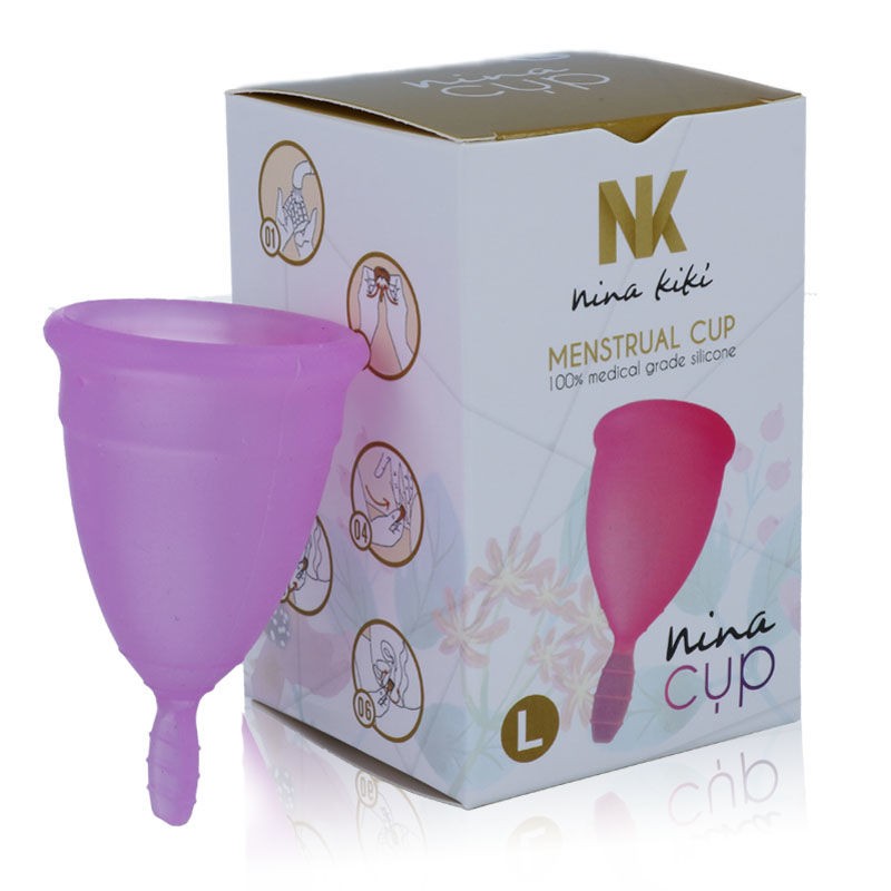 NINA KIKÍ - COPA MENSTRUAL LILA - TALLA L