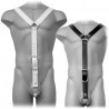 LEATHER BODY - HARNESS MEN NEGRO