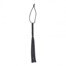 OHMAMA FETISH - LATIGO CON MANGO SILICONA ACANALADO 22 CM