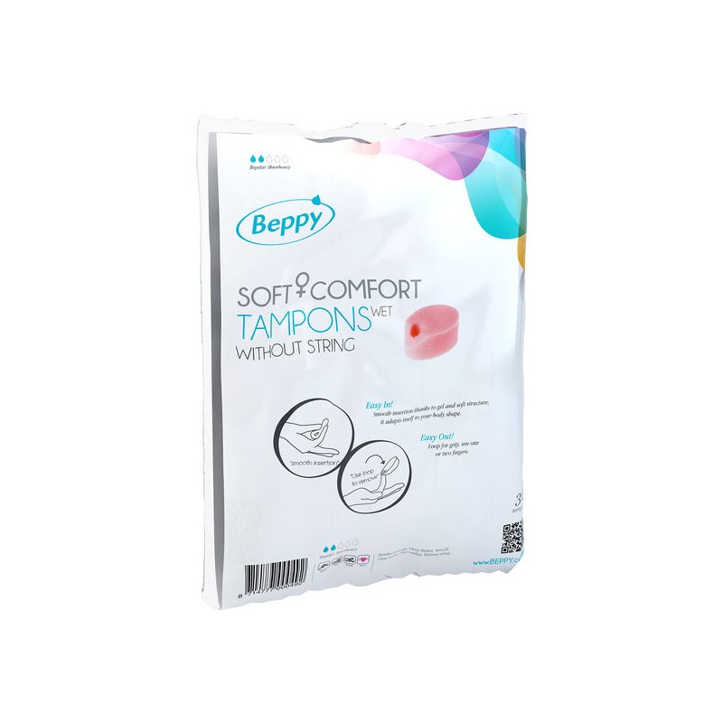 BEPPY - TAMPONES LUBRICADOS 30 UDS