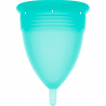 STERCUP - COPA MENSTRUAL FDA SILICONA AQUAMARINA - TALLA L