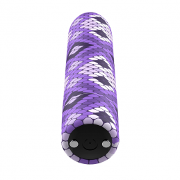 CUSTOM BULLETS - BALA RECARGABLE SNAKE LILA 10 INTENSIDADES
