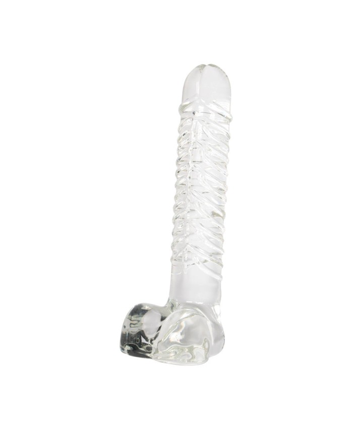 Dildo De Vidrio Spiral Clear