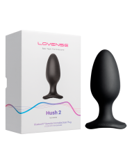 Plug Anal Vibrador Hush 2 (2.25 Pulgadas) Controlado por APP Global by Lovense Plug Anal Vibrador Hush 2 (2.25 Pulgadas) Controlado por APP Global by Lovense
