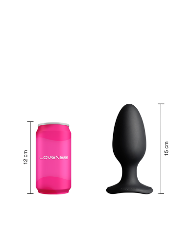 Plug Anal Vibrador Hush 2 (2.25 Pulgadas) Controlado por APP Global by Lovense