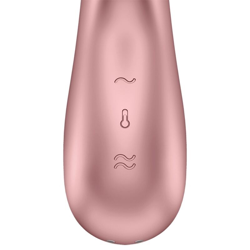 SATISFYER - HOT LOVER VIBRADOR ROSA & BEIGE