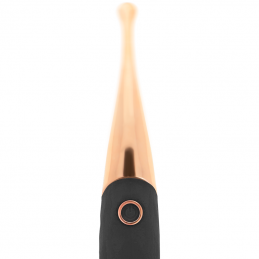 OHMAMA - ESTIMULADOR CLITORIS RECARGABLE 36 MODOS  NEGRO-PINKGOLD