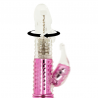 OHMAMA - VIBRADOR CON FUNCION ROTACION Y ESTIMULADOR CLITORIS