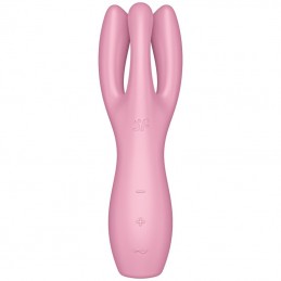 SATISFYER - THREESOME 3 VIBRADOR ROSA