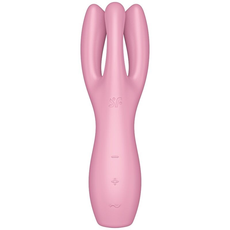 SATISFYER - THREESOME 3 VIBRADOR ROSA