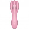 SATISFYER - THREESOME 3 VIBRADOR ROSA