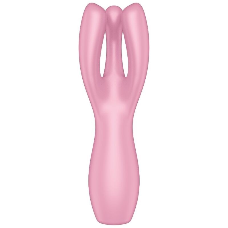 SATISFYER - THREESOME 3 VIBRADOR ROSA