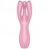 SATISFYER - THREESOME 3 VIBRADOR ROSA