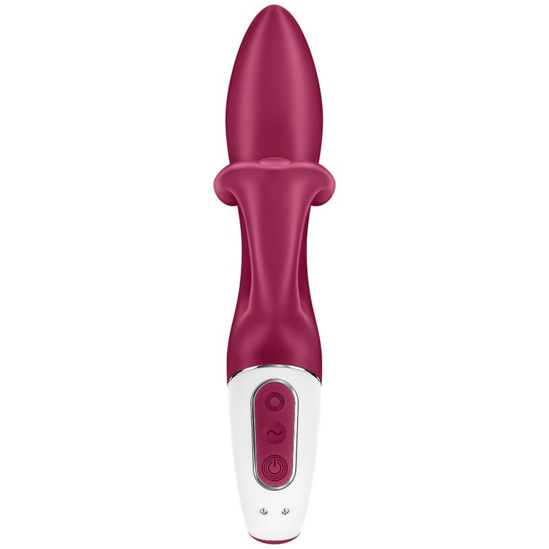 SATISFYER - EMBRACE ME VIBRADOR PUNTO G ROJO