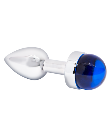 Plug Anal Ball Gema Azul Talla S