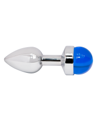 Plug Anal Ball Gema Azul Talla S