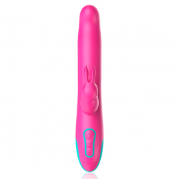 HAPPY LOKY - PLUTO RABBIT VIBRATOR & ROTATOR COMPATIBLE CON WATCHME WIRELESS TECHNOLOGY