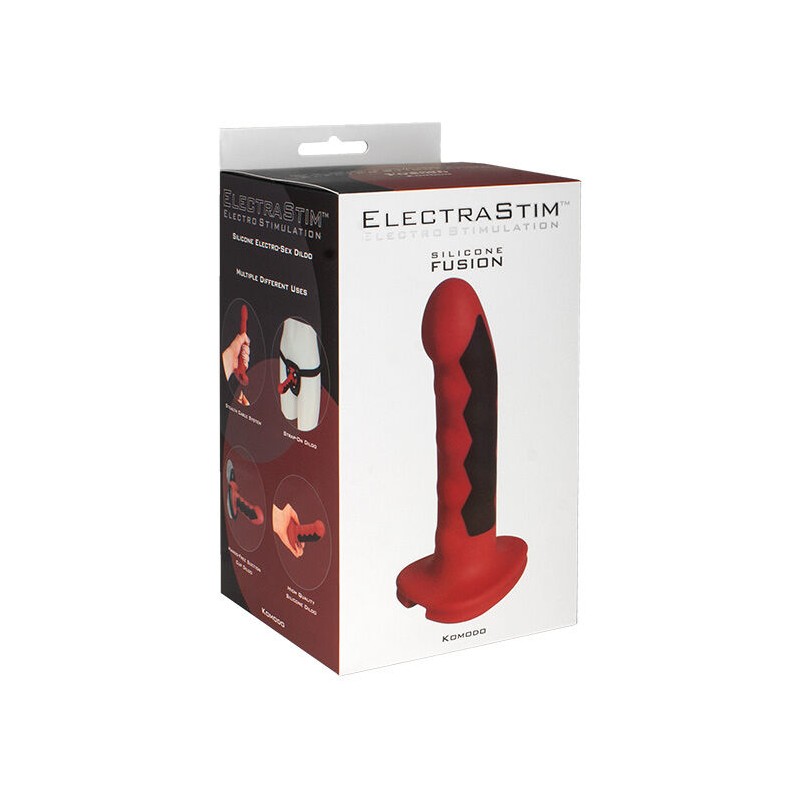 ELECTRASTIM - FUSION KOMODO DILDO SILICONA