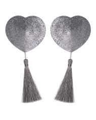 Cubrepezones Reusable Glitter Heart