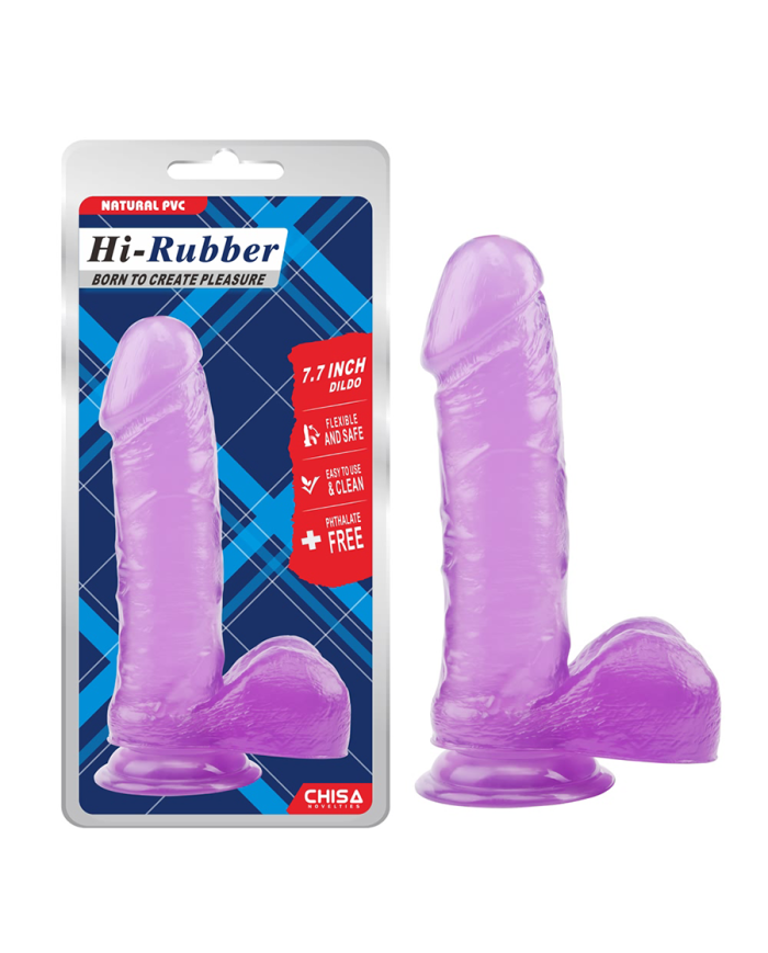 Dildo 7.7 Inch Purple