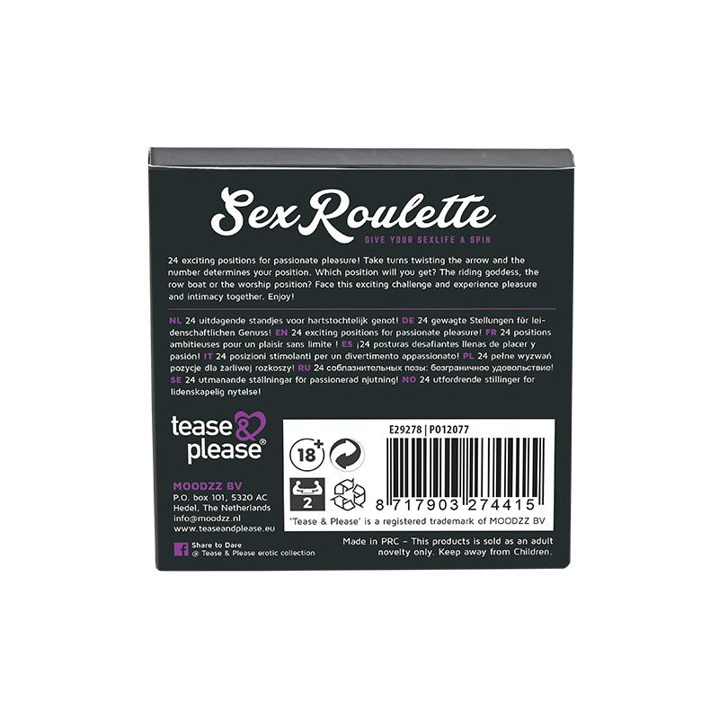 TEASE & PLEASE - SEX ROULETTE KAMASUTRA