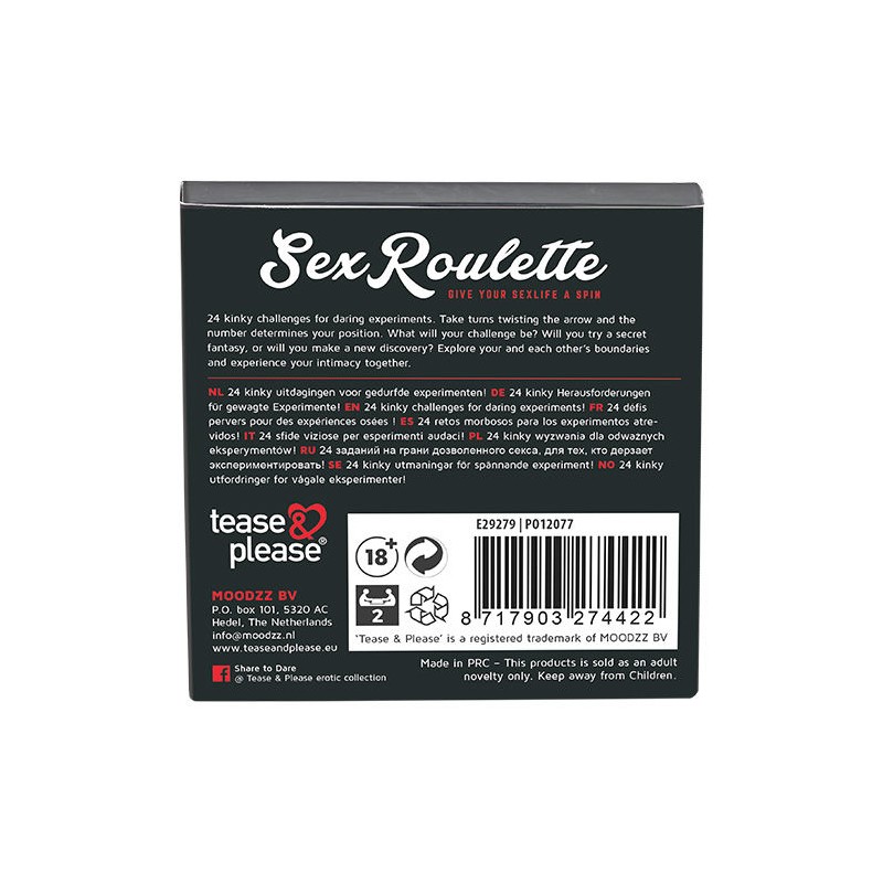 TEASE & PLEASE - SEX ROULETTE KINKY