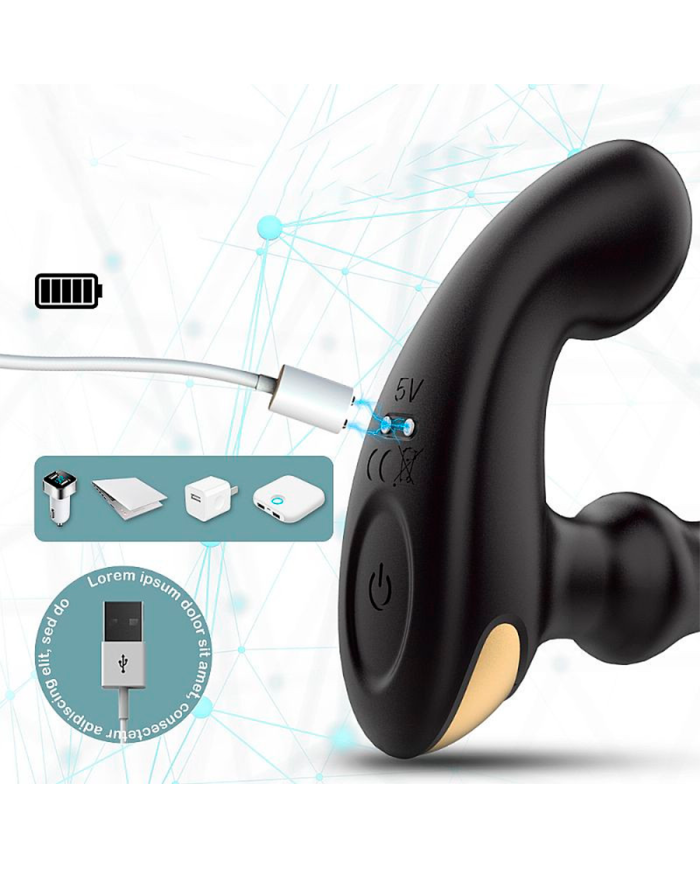 Masajeador de Próstata Raper Control Remoto Masajeador de Próstata Raper Control Remoto